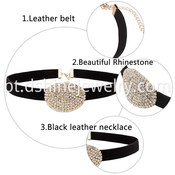 Crystal Stone Statement Luxury Choker